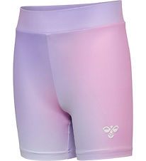 Hummel Shorts - hmlJR GRADIENT GYM SHORTS TIGHTS - Pastel Lavend