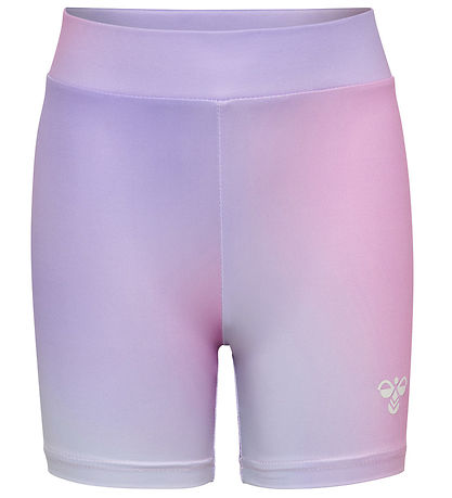 Hummel Shorts - hmlJR GRADIENT GYM SHORTS TIGHTS - Pastel Lavend