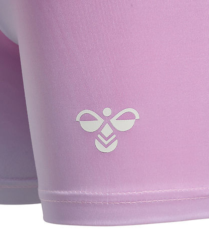 Hummel Shorts - hmlJR GRADIENT GYM SHORTS TIGHTS - Pastel Lavend