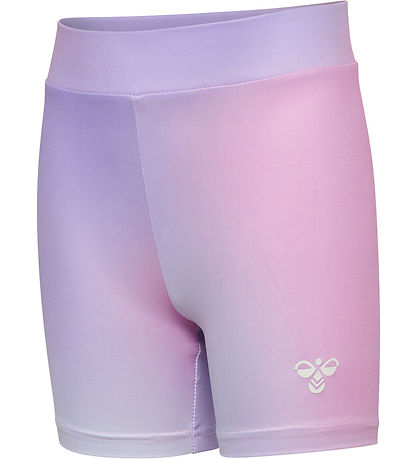 Hummel Shorts - hmlJR GRADIENT GYM SHORTS TIGHTS - Pastel Lavend