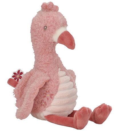 Little Dutch - Krammedyr Flamingo - 17 cm - Safari Friends