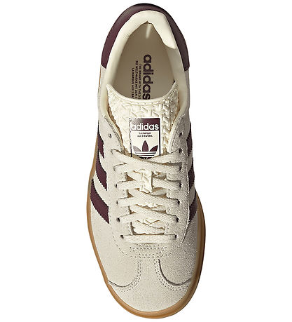 adidas Originals Sko - Gazelle Bold J - Crewht/Maroon/Goldmt
