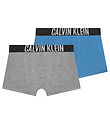 Calvin Klein Boxershorts - 2-pak - Marina/Grey