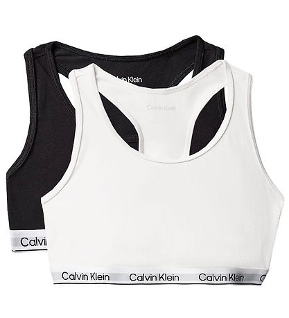Calvin Klein Toppe - 2-pak - Black/Bright White