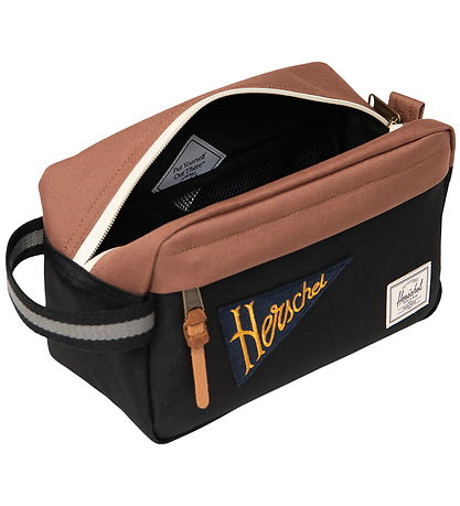 Herschel Toilettaske - Chapter Travel Kit - Patches Black