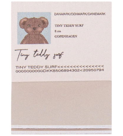 Konges Sløjd Bamse - Tiny Teddy Travel