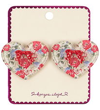 Konges Sløjd Hair Clips - 2-Pack - Vilma Bow - Floris