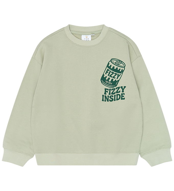 The New Sweatshirt - TnValentino - Mineral Gray m. Print