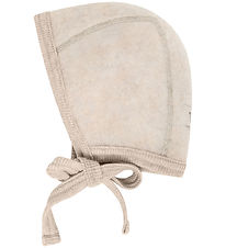 Huttelihut Hjelm - Uldfleece - Noos - Camel Melange