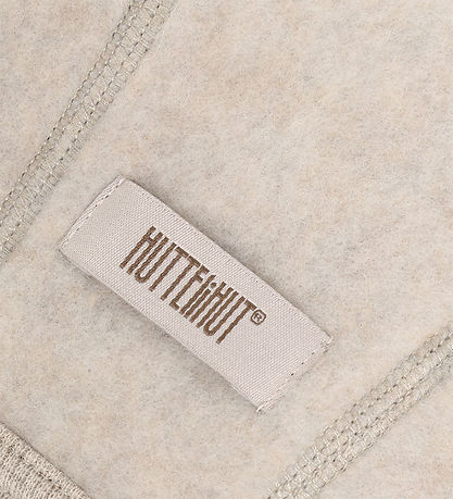 Huttelihut Hjelm - Uldfleece - Noos - Camel Melange