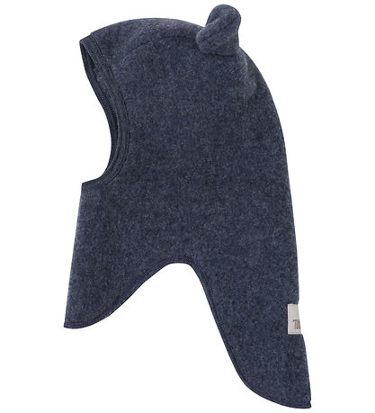 Huttelihut Elefanthue - 1-lags - Uldfleece - Noos - Ombre Blue M