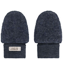 Huttelihut Luffer - Uldfleece - 2-lags - Noos - Ombre Blue Melan