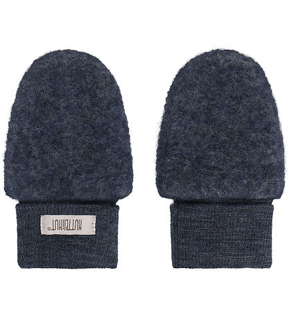 Huttelihut Luffer - Uldfleece - 2-lags - Noos - Ombre Blue Melan