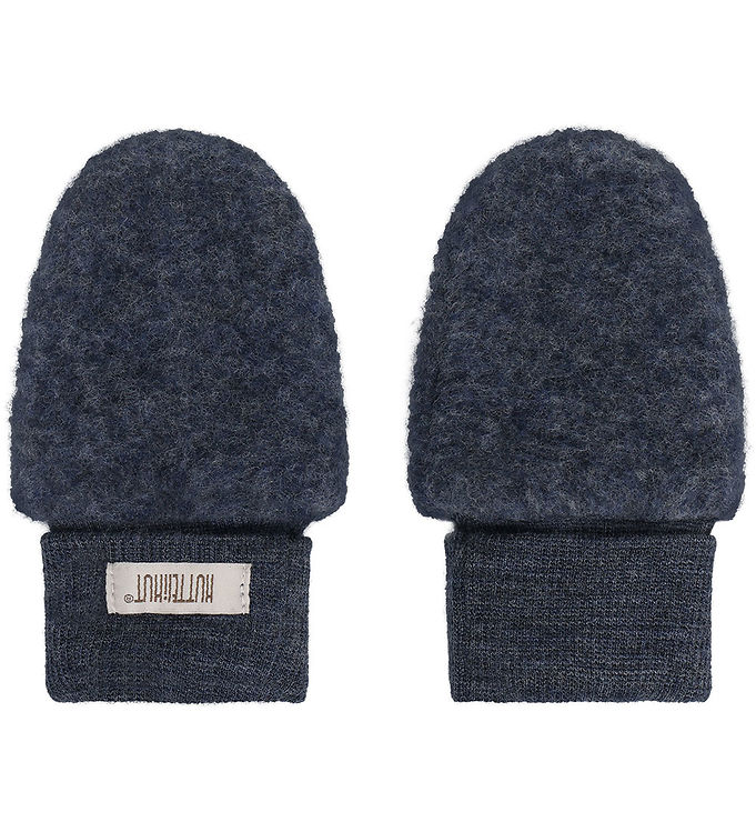 Huttelihut Luffer – Uldfleece – 2-lags – Noos – Ombre Blue Melan