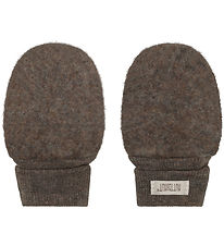 Huttelihut Luffer - Uldfleece - 2-lags - Noos - Brown Melange