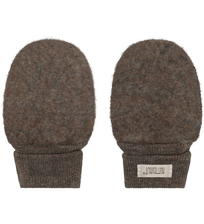 Huttelihut Luffer - Uldfleece - 2-lags - Noos - Brown Melange