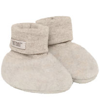 Huttelihut Futter - Uldfleece - 2-lags - Noos - Camel Melange