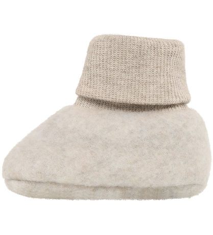 Huttelihut Futter - Uldfleece - 2-lags - Noos - Camel Melange