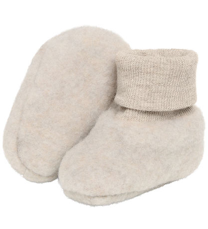 Huttelihut Futter - Uldfleece - 2-lags - Noos - Camel Melange