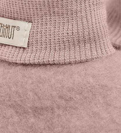 Huttelihut Futter - Uldfleece - 2-lags - Noos - Mahogany Rose