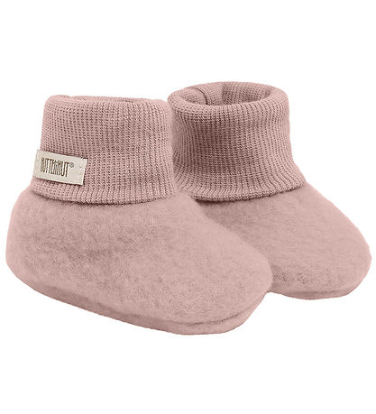 Huttelihut Futter - Uldfleece - 2-lags - Noos - Mahogany Rose
