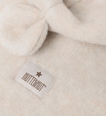 Huttelihut Elefanthue - Uldfleece - 1-lags - Noos - Camel Melang