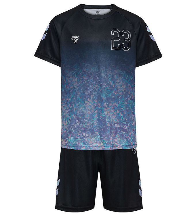 Hummel Træningssæt - hmlSHIMMER - Sort