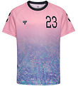 Hummel T-Shirt - hmlSHIMMER - Pink Nectar
