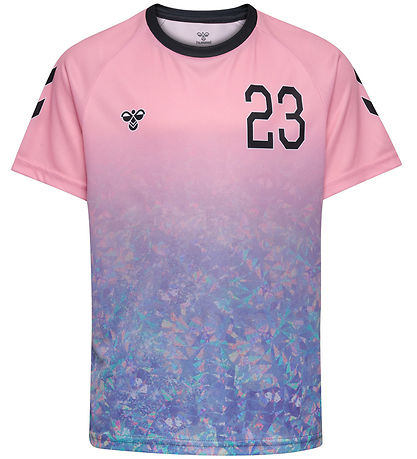 Hummel T-Shirt - hmlSHIMMER - Pink Nectar