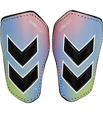 Hummel Benskinner - hmlSHIN Guards Super Light - Sort/Hvid
