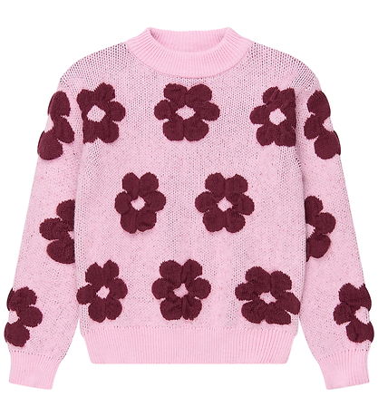 The New Bluse - Strik - TnVarda - Pink Lavender