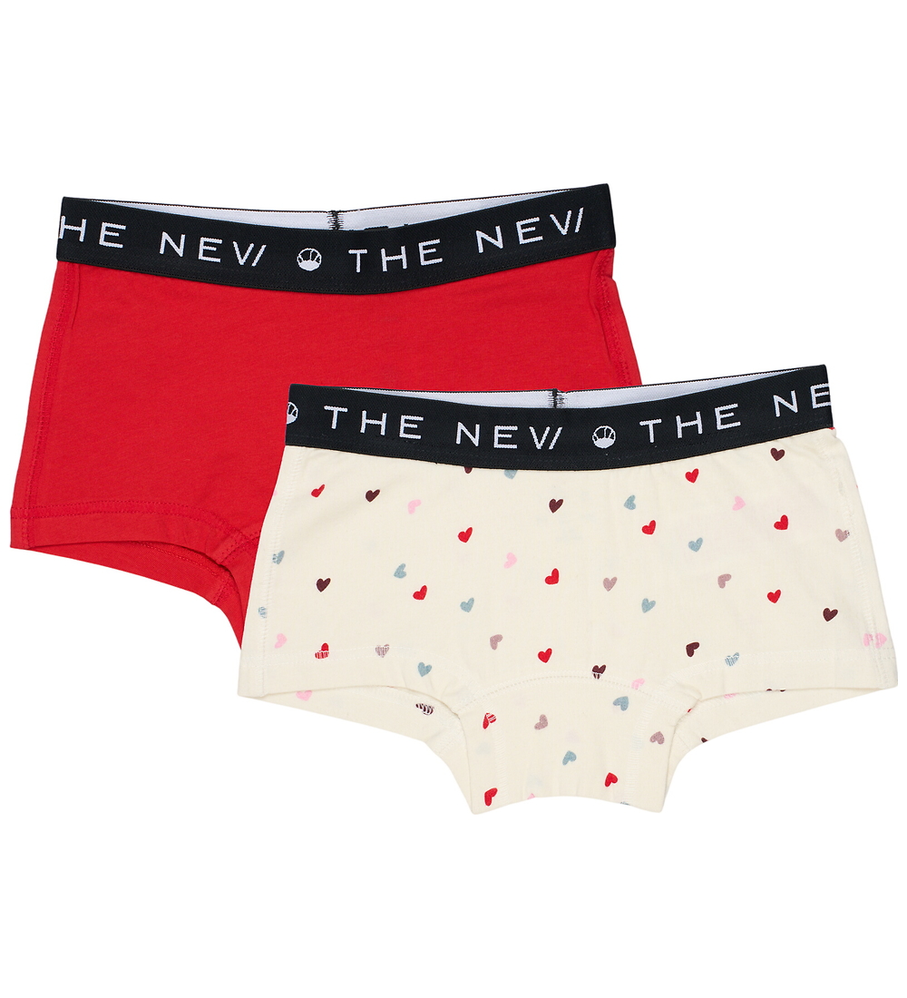 The New Shorty - 2 Pack - TnLe Nouveau - Mars Rouge - The New - 11-12 ans 146-152 - Shorty 20 €