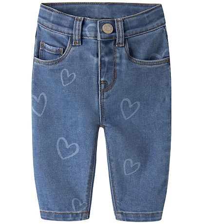 Name It Jeans - NbfRose - NOOS - Medium Blue Denim/Heart
