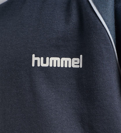 Hummel T-shirt - HmlJr Rolf - Ombre Blue