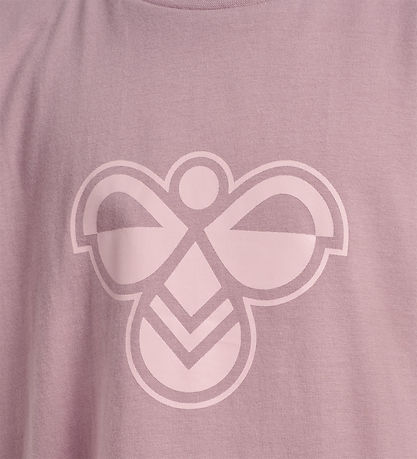 Hummel T-shirt - HmlJr - Sea Fog m. Logo