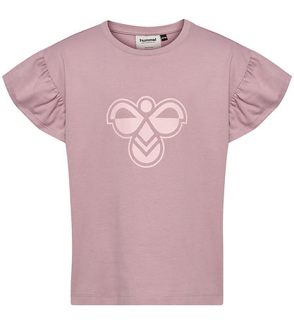 Hummel T-shirt - HmlJr - Sea Fog m. Logo