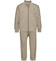 Hummel Sweatsæt - HmlMini - Vintage Khaki