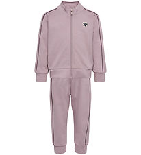 Hummel Sweatsæt - HmlMini - Sea Fog