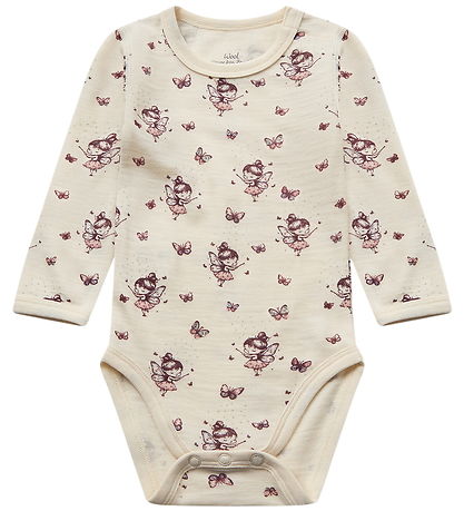 Hust and Claire Body l/æ - Uld - HCBaloo Fairy - Off White