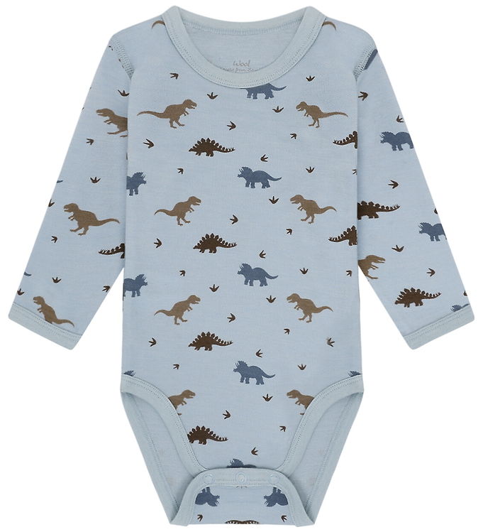 Hust and Claire Body l/æ - Ud/Bambus - HCBaloo - Baby Blue m. Di