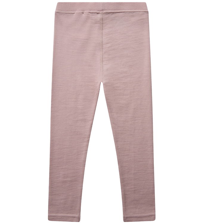Hust and Claire Leggings - Uld/Bambus - HCLaki - Dusty Rose