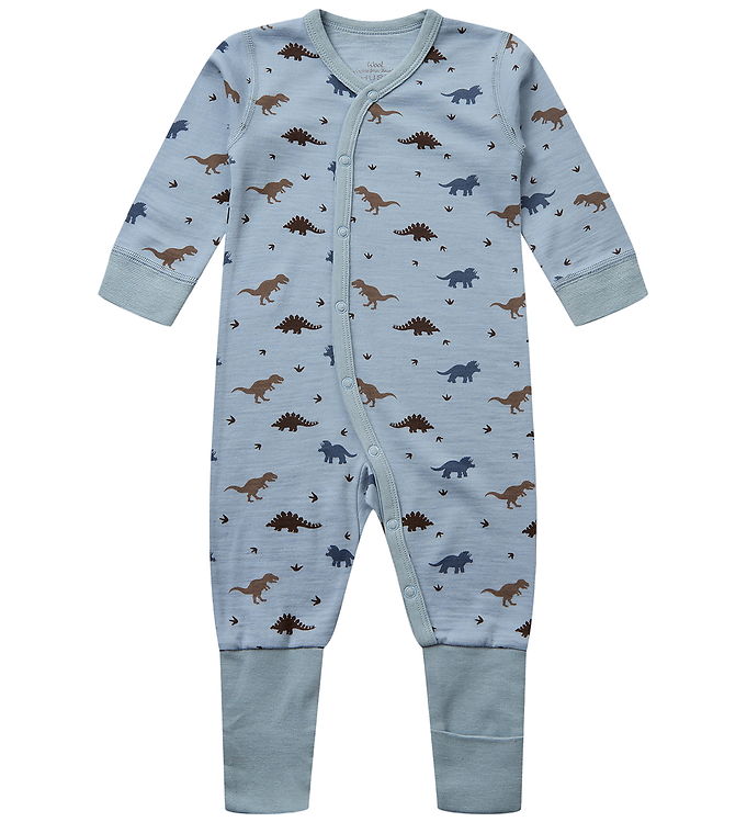 Hust and Claire Natdragt - Uld/Bambus - HCManu - Baby Blue m. Di