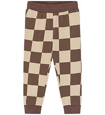 The New Siblings Sweatpants - TNSTVebbo - Chestnut Check