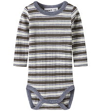 Name It Body l/æ - NbmWang - Snow White/Morel/Folkstone Gray
