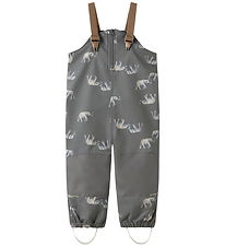Name it Softshellbukser - NmmAlfa08 - Quiet Shade/Elephant