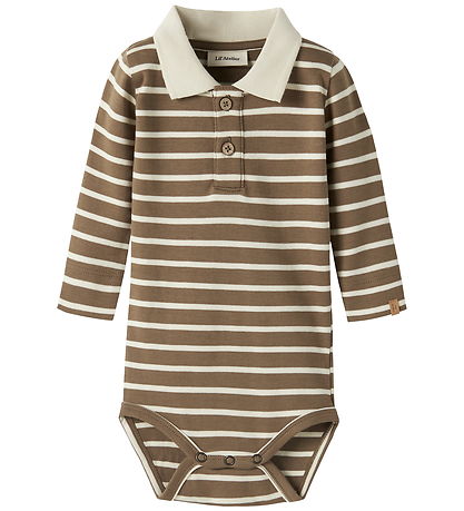 Lil Atelier Body l/æ - Polo - NbmLimia - Kangaroo/Turtledove