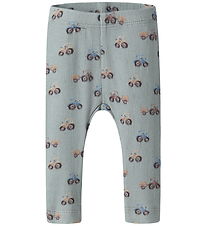 Name it Leggings - NbmLudwig - Green Milieu
