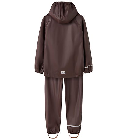 Name it Regntøj - NknDry10 - Seal Brown