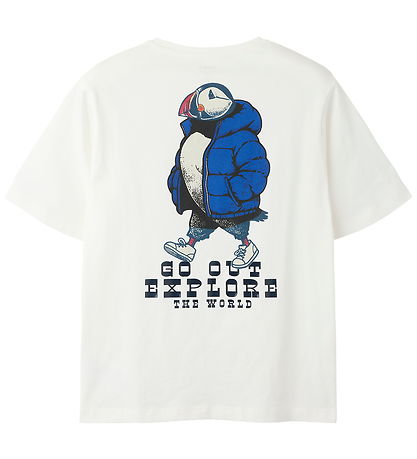 Name It T-shirt - NkmLogan - Cloud Dancer