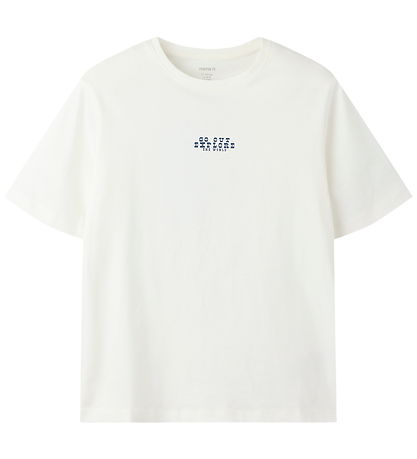 Name It T-shirt - NkmLogan - Cloud Dancer
